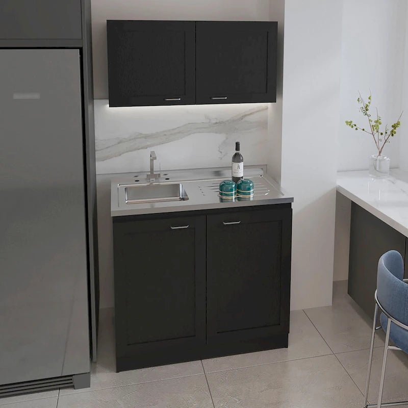 FM Furniture Perseus Cabinet Set, Two Parts Set