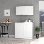 FM Furniture Perseus Cabinet Set, Two Parts Set