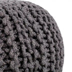 Asilah Indoor and Outdoor Round Pouf - 20X20X14