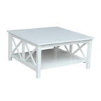 International Concepts Hampton Solid Wood Square Coffee Table - 36 x 36