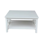 International Concepts Hampton Solid Wood Square Coffee Table - 36 x 36