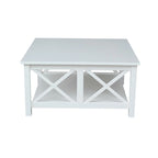 International Concepts Hampton Solid Wood Square Coffee Table - 36 x 36