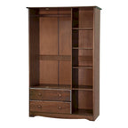 Palace Imports 100% Solid Wood Grand Wardrobe Armoire