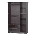 Palace Imports 100% Solid Wood Grand Wardrobe Armoire