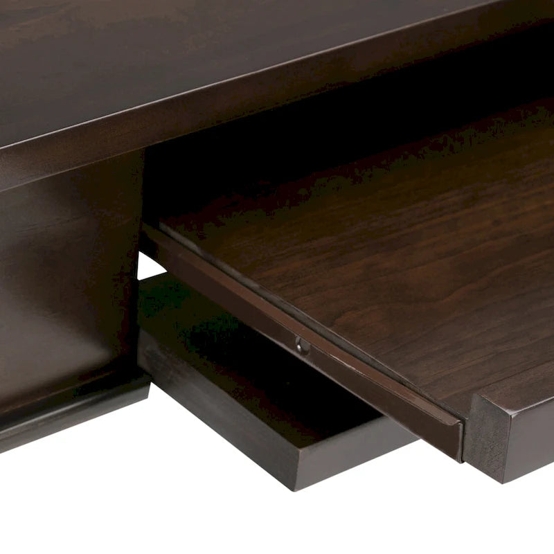 WYNDENHALL Sterling SOLID WOOD Transitional 42 inch Wide Home Office Desk
