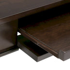 WYNDENHALL Sterling SOLID WOOD Transitional 42 inch Wide Home Office Desk