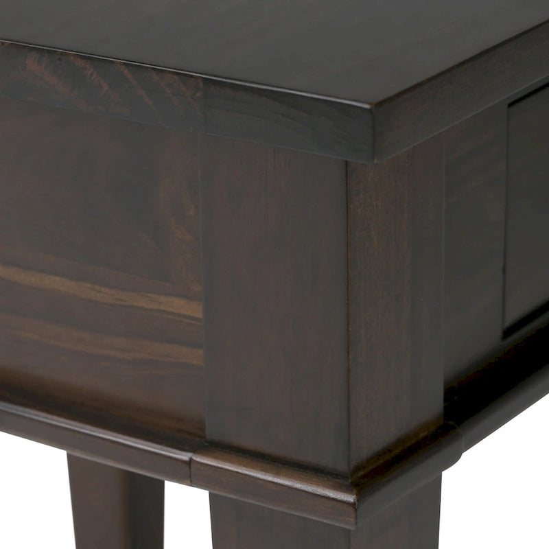 WYNDENHALL Sterling SOLID WOOD Transitional 42 inch Wide Home Office Desk