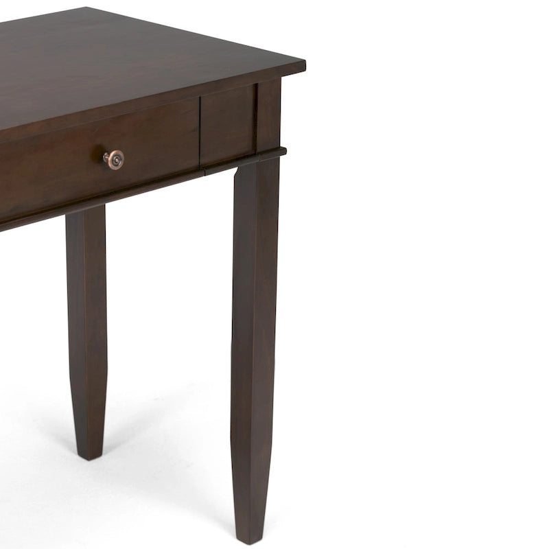 WYNDENHALL Sterling SOLID WOOD Transitional 42 inch Wide Home Office Desk