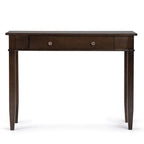 WYNDENHALL Sterling SOLID WOOD Transitional 42 inch Wide Home Office Desk