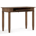 WYNDENHALL Sterling SOLID WOOD Transitional 42 inch Wide Home Office Desk
