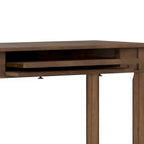 WYNDENHALL Sterling SOLID WOOD Transitional 42 inch Wide Home Office Desk