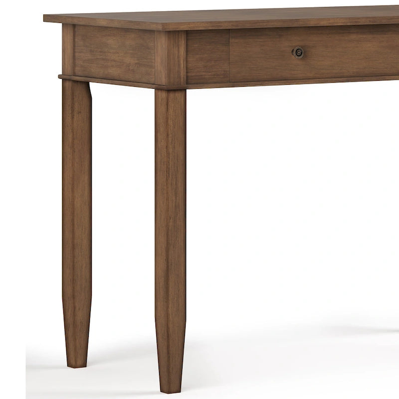 WYNDENHALL Sterling SOLID WOOD Transitional 42 inch Wide Home Office Desk