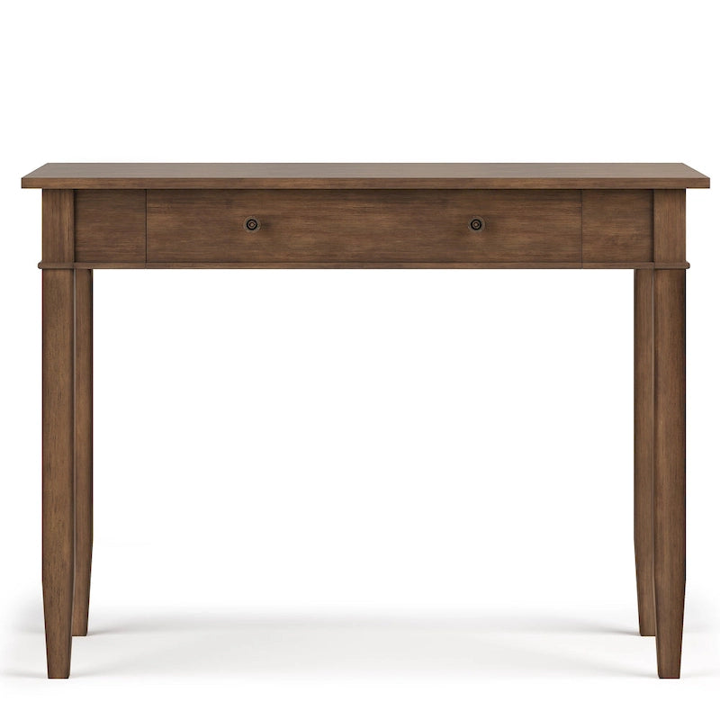 WYNDENHALL Sterling SOLID WOOD Transitional 42 inch Wide Home Office Desk
