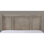 Nahkohe Transitional Grey Wood 3-Piece Storage Sleigh Bed, Nightstand and Dresser Set with USB by Carbon Loft