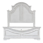 Magnolia Manor Panel Bed, Dresser and Mirror, and Nightstand Set