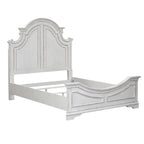 Magnolia Manor Panel Bed, Dresser and Mirror, and Nightstand Set