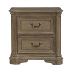 Magnolia Manor Panel Bed, Dresser and Mirror, and Nightstand Set