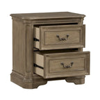 Magnolia Manor Panel Bed, Dresser and Mirror, and Nightstand Set