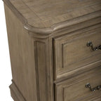 Magnolia Manor Panel Bed, Dresser and Mirror, and Nightstand Set