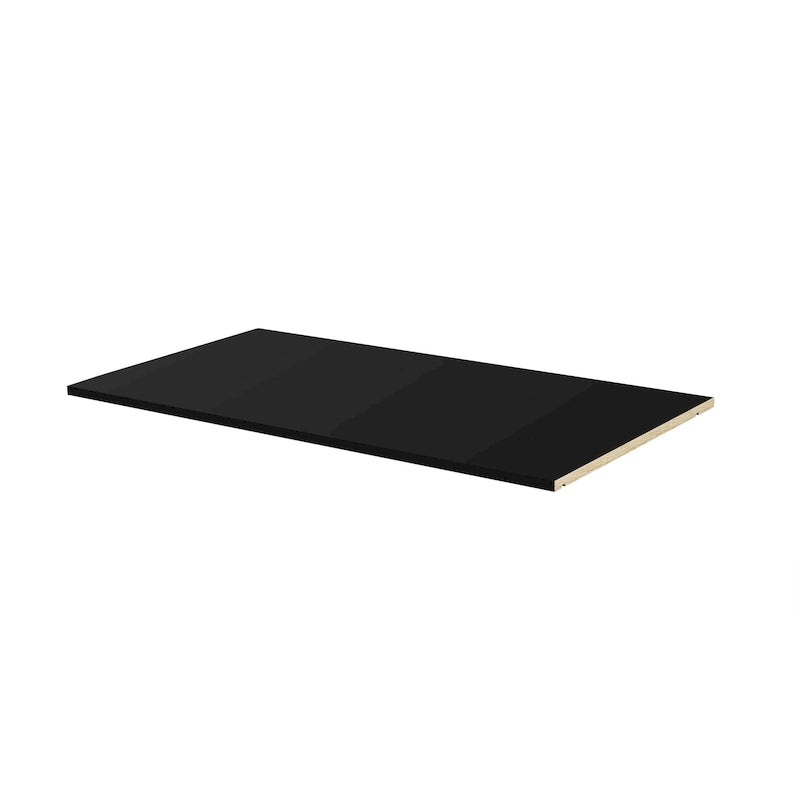 Palace Imports 100% Solid Wood Single Large Shelf for Kyle Wardrobe Armoires