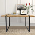 Modern Rectangle Office Writing Desk Wood Computer Desk