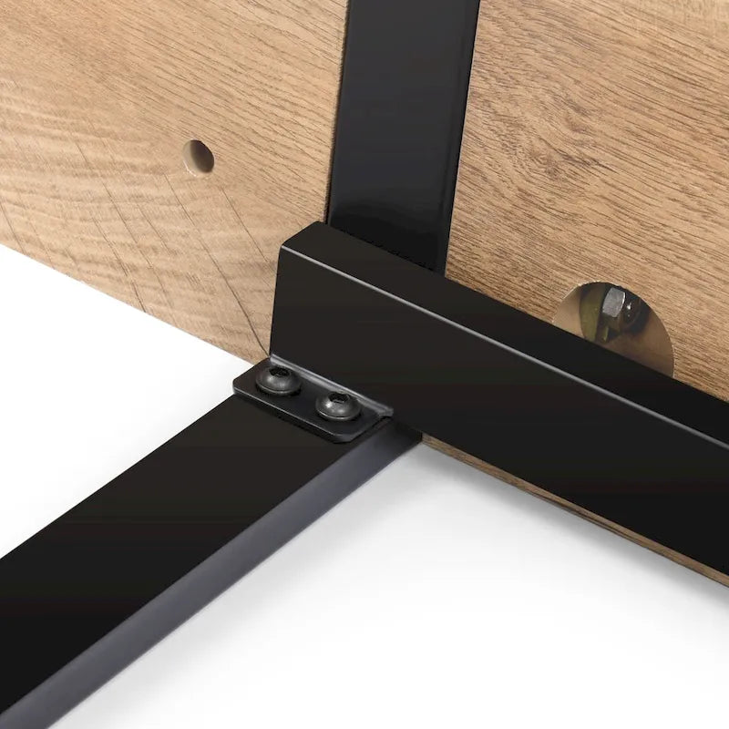 Modern Rectangle Office Writing Desk Wood Computer Desk