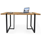 Modern Rectangle Office Writing Desk Wood Computer Desk