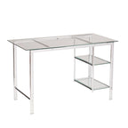 Liberty Chrome/ Glass Desk