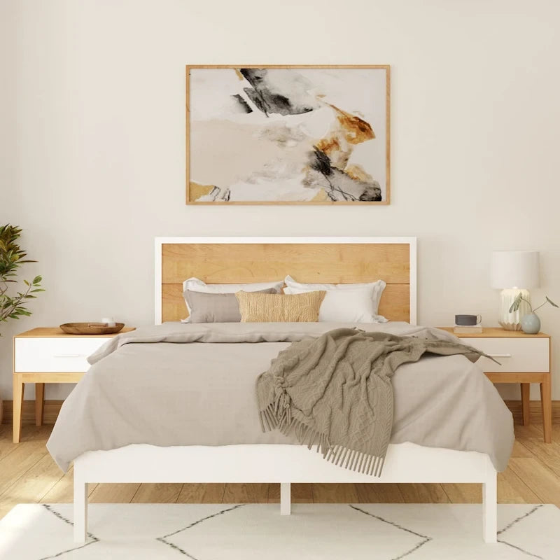Plank and Beam Duo Queen-Size Bed