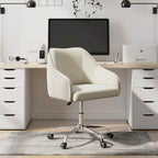 Corvus Braff Velvet Upholstered Adjustable Ergonomic Office Chair