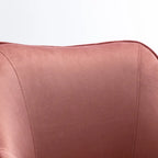 Corvus Braff Velvet Upholstered Adjustable Ergonomic Office Chair