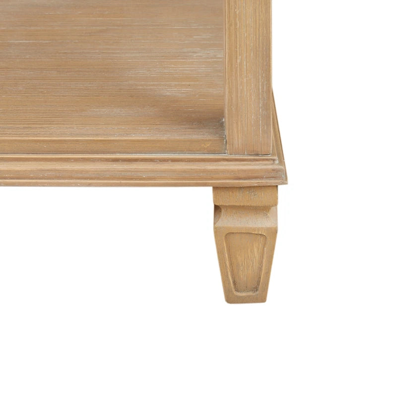 Madison Park Signature Victoria Light Natural Bedside Table