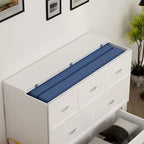 Dresser Full Murphy Bed White For Party Room Home Office Space Saving