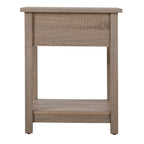 Salem 1-drawer and Shelf Wooden Nightstand