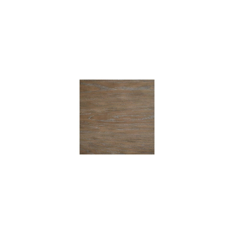 Realyn Ivory and Brown Wood Office Desk