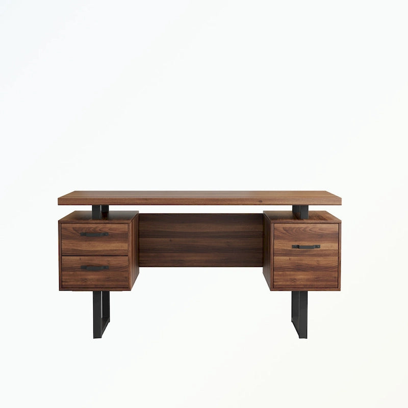 Home Office Computer Desk with Drawers