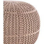Artistic Weavers Cayson Indoor / Outdoor Knitted 20-inch Round Pouf