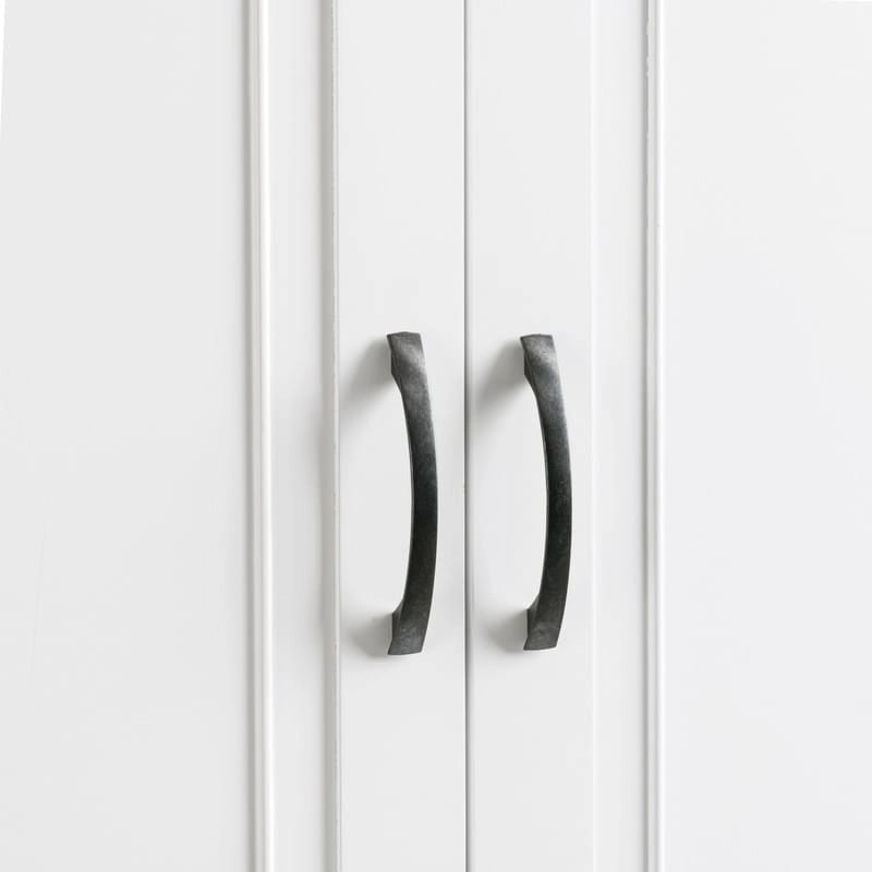 Bathroom Floor Cabinet, Freestanding Storage Cabinet with Doors and Drawer, Kitchen Cupboard with Adjustable Shelf