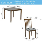 6 Piece Kitchen Dining Set