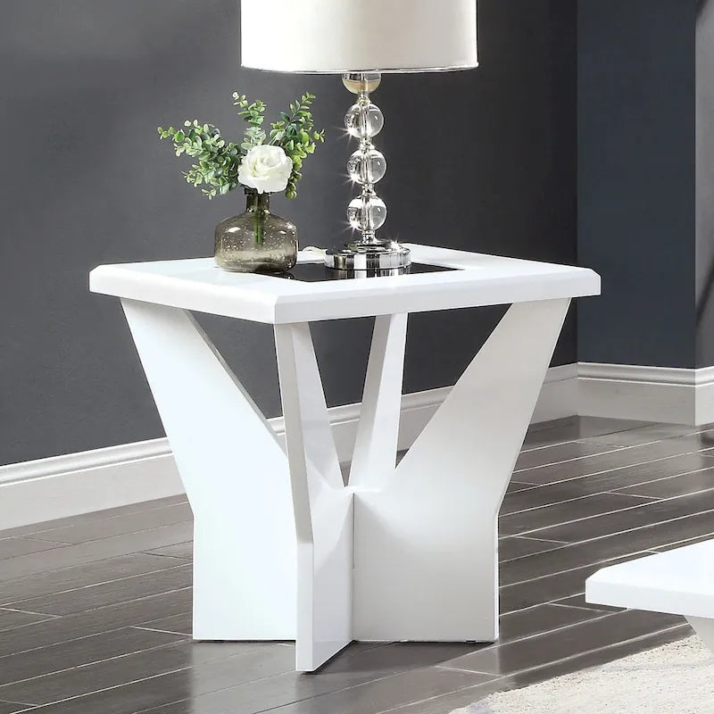 Ameena Contemporary 2-Piece Coffee Table and End Table Set by