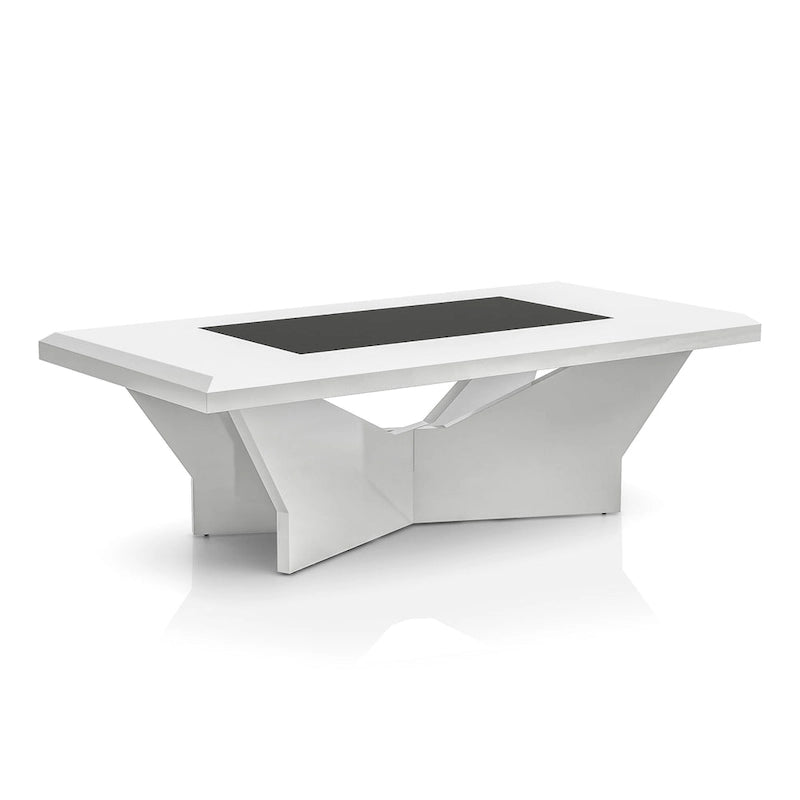 Ameena Contemporary 2-Piece Coffee Table and End Table Set by