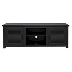 Classic TV Stand for up to 80 TVs-Glass Fronted Doors-Modern Finish - 65W x 16D x 23.625H