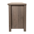 Classic TV Stand for up to 80 TVs-Glass Fronted Doors-Modern Finish - 65W x 16D x 23.625H