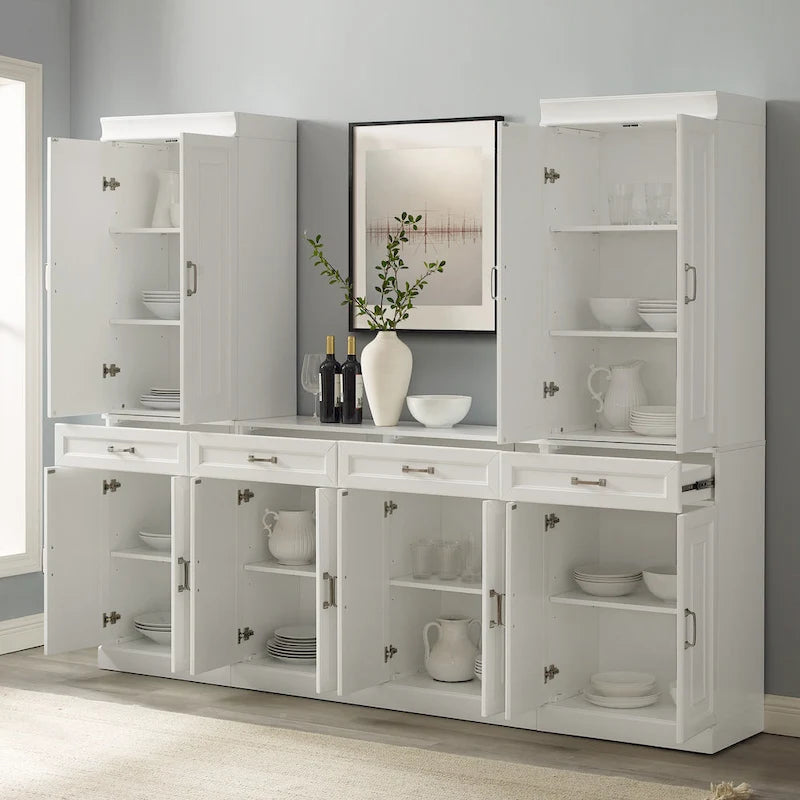 Crosley Stanton 3Pc Sideboard And Pantry Set - 14.5x95x78