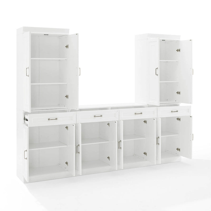 Crosley Stanton 3Pc Sideboard And Pantry Set - 14.5x95x78