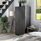 Vidal Modern Wardrobe Armoire with 2-door