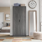Vidal Modern Wardrobe Armoire with 2-door