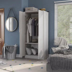 Vidal Modern Wardrobe Armoire with 2-door