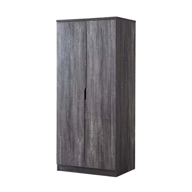 Vidal Modern Wardrobe Armoire with 2-door