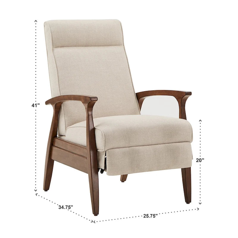 Notker 25.75 Wide Mid-Century Recliner by  Modern